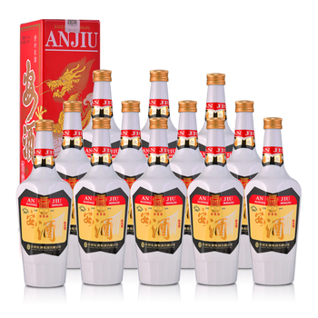 安酒（anjiu）55°375mL-500mL，500ml 濃香型，濃香