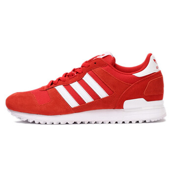阿迪達(dá)斯（Adidas）跑步鞋紅色亮白BB1214 45以上
