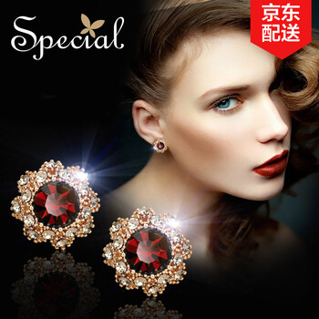 special耳釘標(biāo)準(zhǔn)S925銀針 環(huán)保高密度合金 人工雪鉆，鋯石