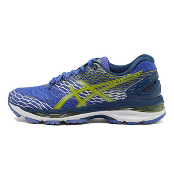 亞瑟士（ASICS）跑步鞋淺藍(lán)色/亮綠色 36