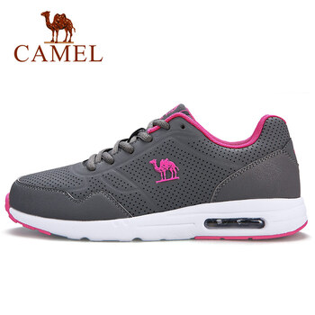 駱駝（CAMEL）跑步鞋深灰   女款A(yù)73318612 38