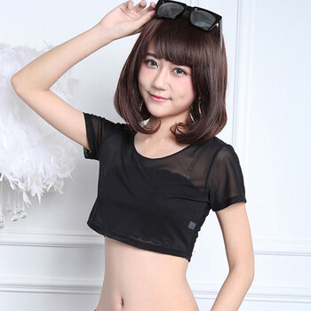 奧茵芬 蕾絲 短袖 T恤 女 圓領(lǐng)