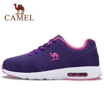 駱駝（CAMEL）跑步鞋紫色   女款A(yù)73318612 38