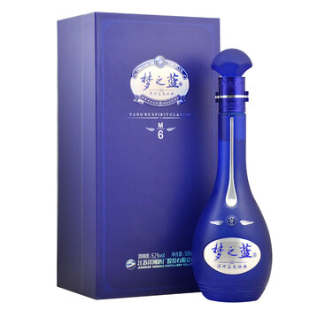 洋河52度375mL-500mL，500ml 