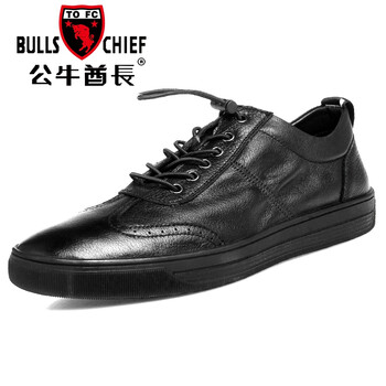 公牛酋長(zhǎng)（BULLSCHIEF）男士黑色 41