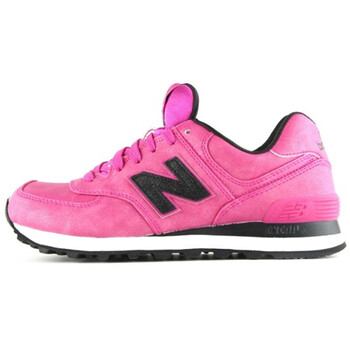 NEW BALANCE跑步鞋枚紅色WL574MGR 36.5