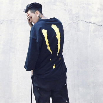 VINNECOMBE 七分袖 男士T恤 黑金二代 S，XL，L，M