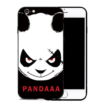iphone熊猫手机壳