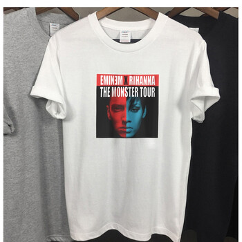 曼迪尚（MANDISHANG） 短袖 男士T恤 阿姆蕾哈娜白色款 S，XL，L，M