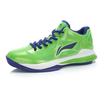 李寧（LI-NING）籃球鞋鮮綠/亮光紫/白-3 41.5