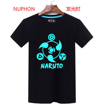 怒風(fēng)（NUPHON） 短袖 男士T恤 血輪眼藍(lán)光 S，L，M