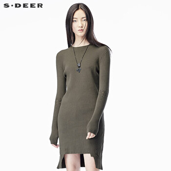 S.DEER 純色  連衣裙