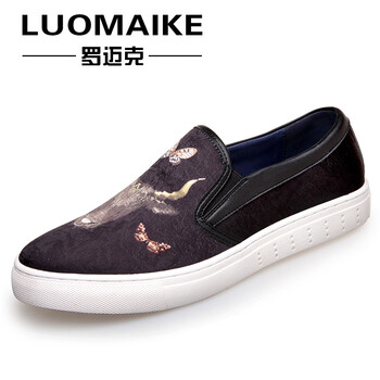 羅邁克（LUOMAIKE）男士牛頭鞋面 41