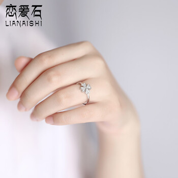 戀愛石（LIANAISHI）戒指925銀，銀