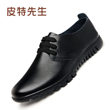 皮特先生男士8913黑 39