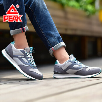 匹克（PEAK）板鞋帕洛瑪灰/城堡灰 40