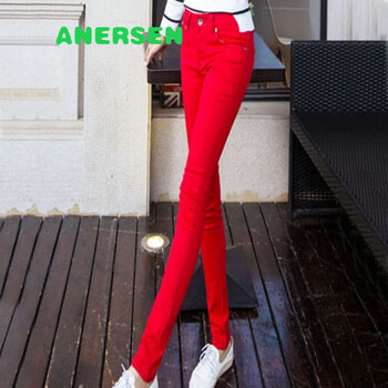 ANERSEN 高腰  女 長褲 牛仔褲