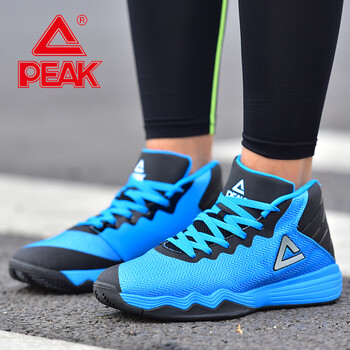 匹克（PEAK）籃球鞋閃光藍(lán)/黑色 42