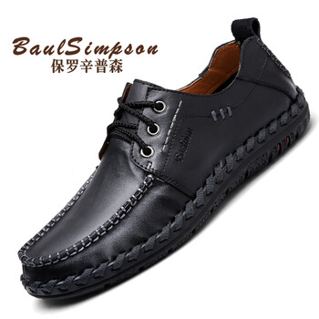 保羅辛普森（BaulSimpsan）男士黑色系帶 41