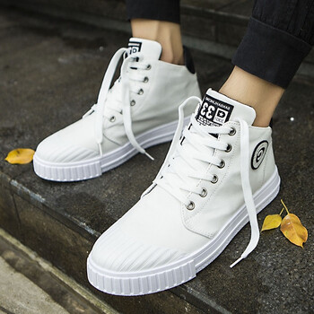 百狄（BYETIVE）男士CB070白色(內增高) 39