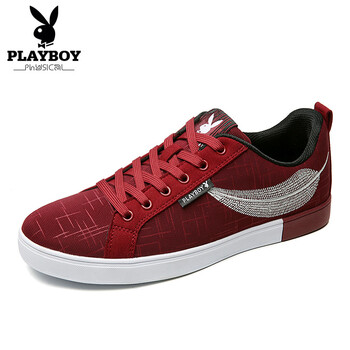 花花公子（PLAYBOY）男士棗紅 38