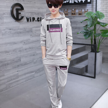 尊首（ZUNSHOU） 長袖 男士T恤 0506淺灰 XL，L，XXL，M，XXXL