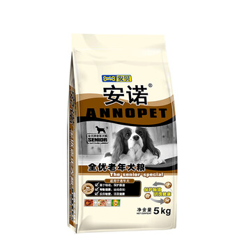 安貝（Auspice） 混合味口味老齡犬狗糧 全犬種 幼犬 延緩衰老配方5kg