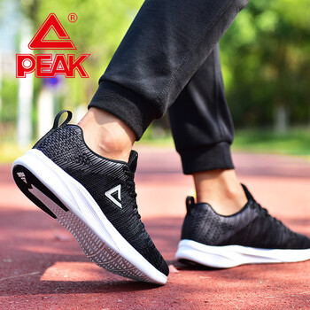 匹克（PEAK）跑步鞋黑色 42
