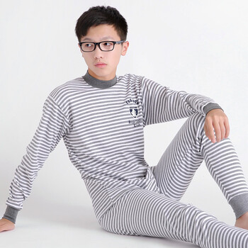 純棉彈力大童男褲