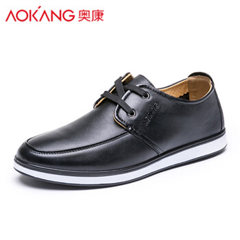 奧康（Aokang）男士黑色系帶175219066 40