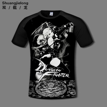 雙截龍（shuangjielong） 短袖 男士T恤 短袖-水墨地下城-17 S