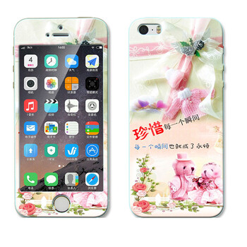 5s卡通浮雕后膜