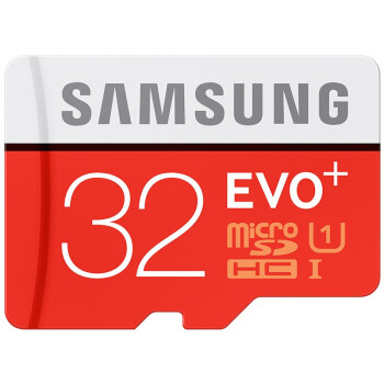 三星（SAMSUNG）存储卡64GB 读速100MB/s UHS-3 Class10 高速TF卡（Micro SD卡）红色plus升级版+
