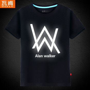 瓦肯（WAKEN） 短袖 男士T恤 反光3 S