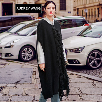 AUDREYWANG針織衫短袖