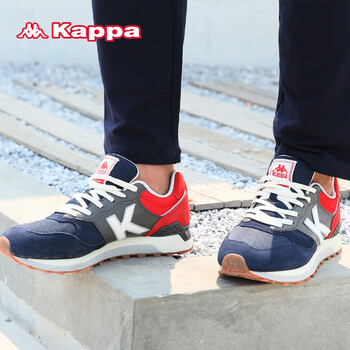 卡帕（Kappa）跑步鞋深藍色 