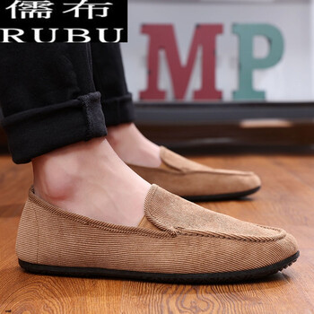 春景夜雪男士8819駝色 