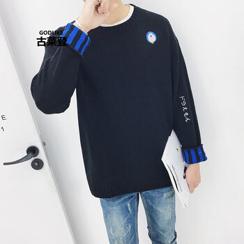 古萊登（GODLIKE） 長袖 男士T恤 黑色1705-M11- XL，L，M，XXL