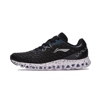 李寧（LI-NING）跑步鞋標(biāo)準(zhǔn)黑/標(biāo)準(zhǔn)白-1 39