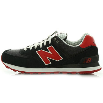 NEW BALANCE跑步鞋ML574VTK 黑色/紅色 41.5