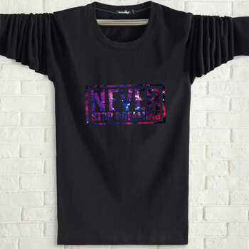 贏夫人（Mrs win） 長(zhǎng)袖 男士T恤 黑色 XL，L，XXXL，XXL，M