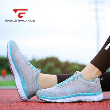 鷹伯倫（Eaglebalance）跑步鞋淺灰色 35，36，37，38，39，40