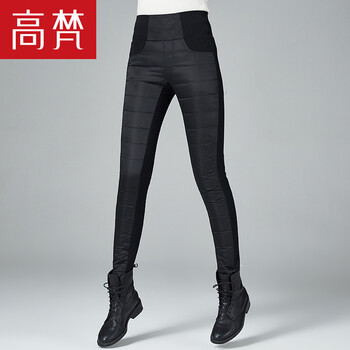 高梵 高腰  女 長(zhǎng)褲 休閑褲