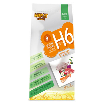 海瑞特 混合味口味離乳期，幼犬狗糧 全價(jià)全犬種幼犬糧（H6）