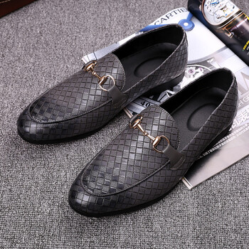 YDL.LAORT男士037編織灰色(內增高) 38