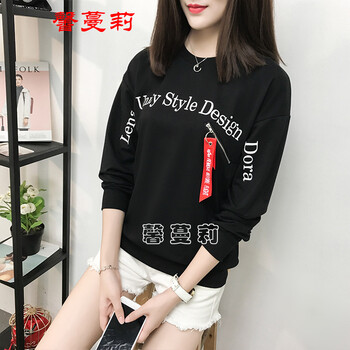 馨蔓莉 印花 短袖 T恤 女 圓領(lǐng)