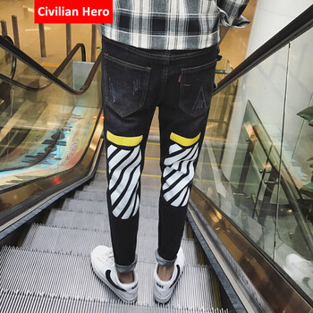 Civilian Hero 直筒褲 青春休閑 男士牛仔褲