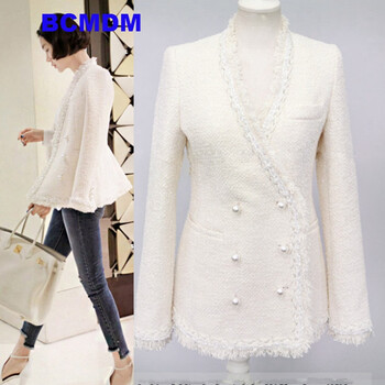 BCMDM V領(lǐng) 長(cháng)袖 女 短外套 蝴蝶結