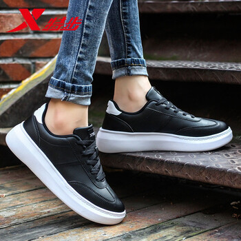 特步（XTEP）板鞋黑白 35，36，37，38，39，40