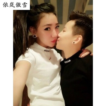 依嵐傲雪 短袖 男士T恤 黑色NO男款 XL